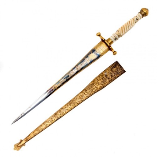 Portuguese Naval Officer’s dirk, 19th century.from Ralados Antiques