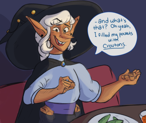 boyslushie:murder on the rockport limited is a good arc[image description: a drawing of Taako, a lig