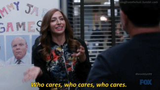 When people tell you shit you have zero interest in.