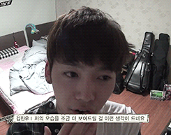 wildandyoon:  Kim Jinwoo being too cute for words. ♡ 