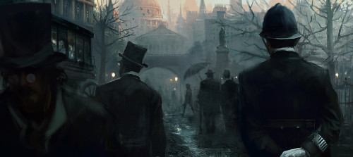 thecollectibles: Assassin’s Creed Syndicate: Jack the Ripper concept art by Morgan Yon(Set 1)&