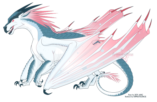 Made A New Icewing Oc Morning! Very Androgynous Butch Lesbian Who Hates Being A Royal Icewing Animus