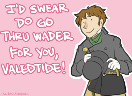 irenydrawsdeadpeople: a collection of last year’s valentines for all your citizen-wooing needs