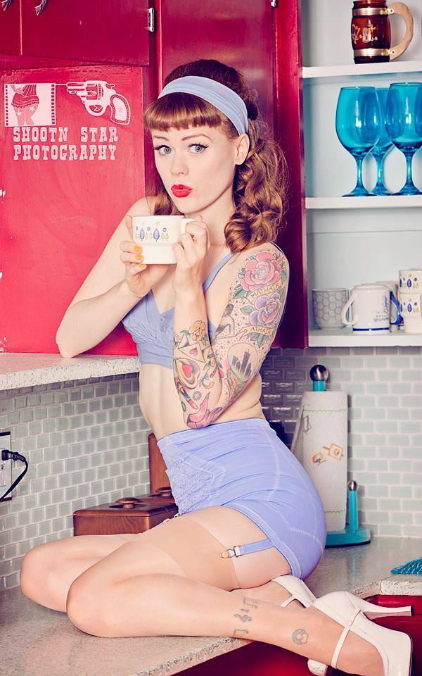 pinuppost:  Model &amp; MUAH: Darla Doherty   wwww.facebook.com/adoredarladoherty
