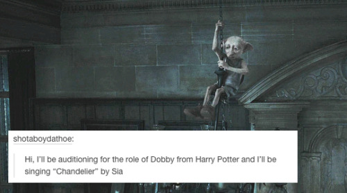 seekerpotter:hp + inappropriate audition songs