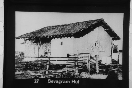 Mohandas Gandhi’s hut at the Sevagram Ashram in Maharashtra, India. Gandhi cultivated a lifest