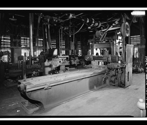 machinistlife: Nice size Cincinnati Planer Co. Ohio at East Broad Top Railroad &amp; Coal Compan