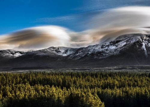 Lenticular Clouds in Ireland by HariRajJi