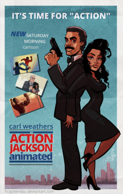 Hugotendazillustrations:    Action Jackson - Found This Awesome 80S Action Movie