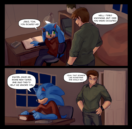 SONIC TLOU AU — not exactly a shipping question, although the