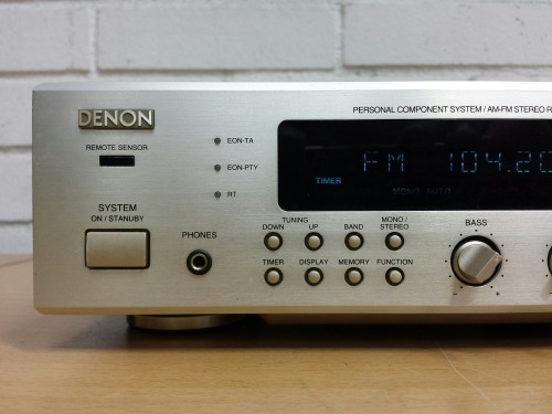 Denon DRA-F100 AM/FM Stereo Receiver, 1999