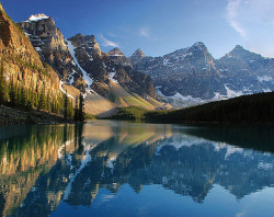 brutalgeneration:  Moraine Lake Sunset (by