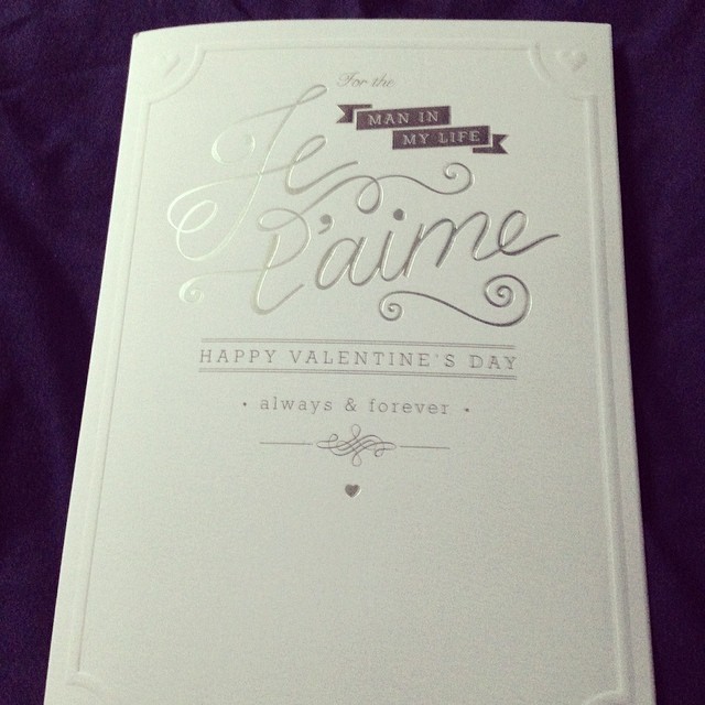 The beautiful card @lewiss_clarkee  got me happy 2nd valentines day baby #gay #slut