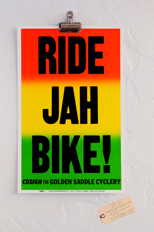 radsport: (via Golden Saddle Cyclery — Ride Jah Bike!)