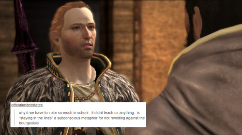 bubonickitten:Dragon Age II + text posts — Anders (…again)Can’t stop, won’t stop. Tragic goddamn apo