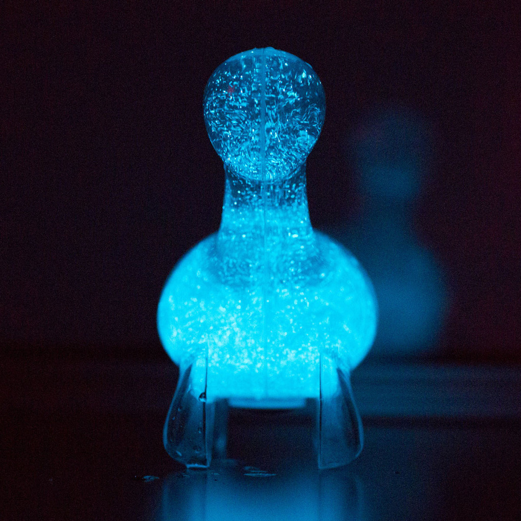 itscolossal:  New in the Colossal Shop: the Dino Pet! This micro-aquarium is filled