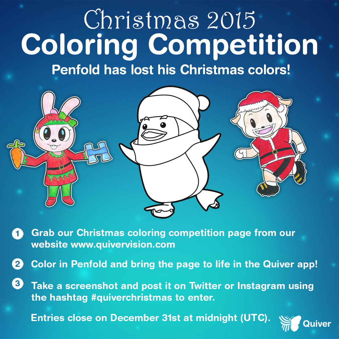 Quiver Augmented Reality — We're running a Christmas coloring in ...