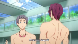 Miss-Nerdgasmz:  Starscrossed:  Idkspiritworld:  He Can Fucking Smell Haru. I Am