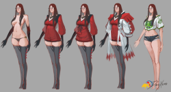 dashxero: Main Character Outfits Sketches