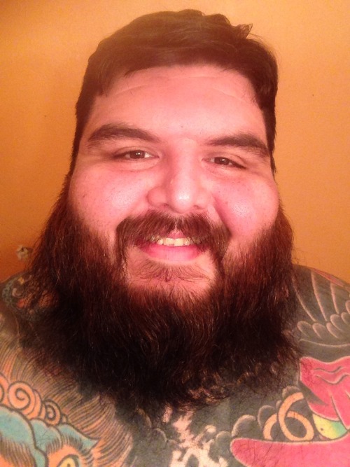 chub-connoisseur:  bigblockgamc:  Beard game strong  Damn! Would all you agree that he’s absolutely the hottest and grrrrr-ish man of all time!??!