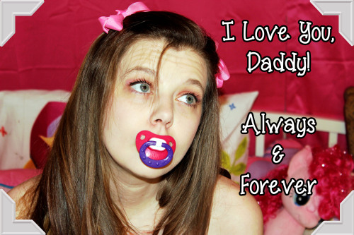 lilsophiestudios:  Littles Love their Daddies!  Sophie’s Daddy is the luckiest guy alive!