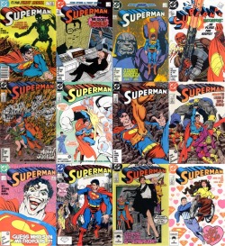 johnbyrnedraws:  Superman covers drawn by