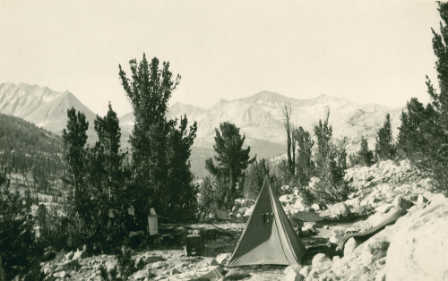 vintagecamping: Camping at 11,000 ft in Upper Basin, South Fork Kings River. Kings Canyon National P