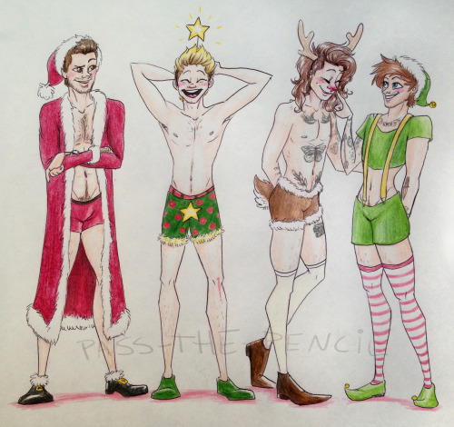 pass-the-pencil:  Merry Christmas!!!! Oh.. And… Zayn’s here too :)