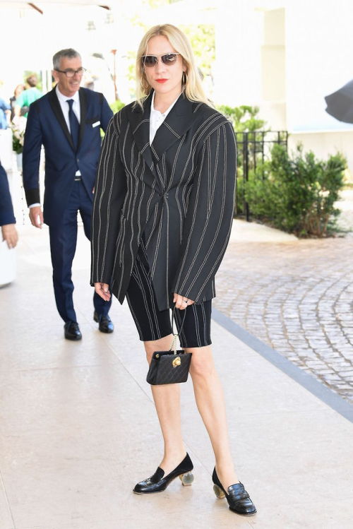 Chloë Sevigny out and about at the 72nd Annual Cannes Film Festival on May 14th, 2019.