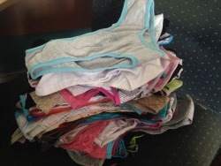 calzoneslove:  My panties collection, currently