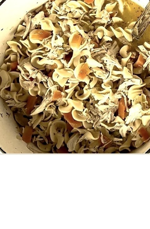 Rotisserie Chicken Noodle Soup - Noodle Soup This Comforting Chicken Noodle Soup With Shredded Rotisserie