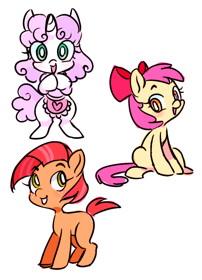 princesspootsalot:  ghostier:  i think im getting the hang of drawing ponies now