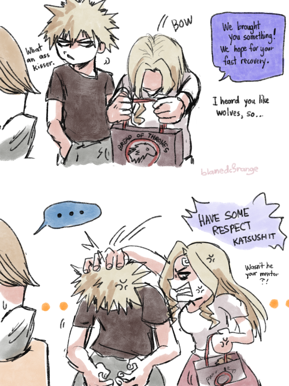 blamedorange:  After seeing Best Jeanist scold Mt.Lady in that rescue mission, I
