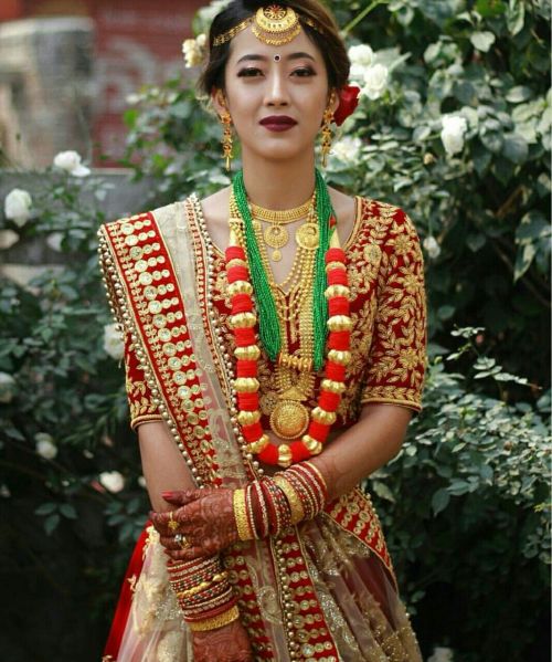 Limbu bride from Nepal
