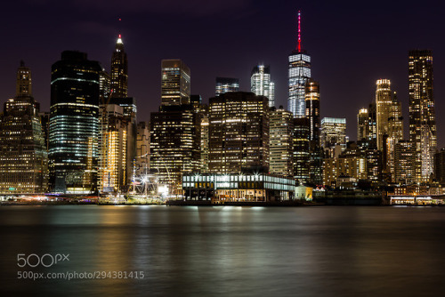 Lower Manhattan by margieaomeara