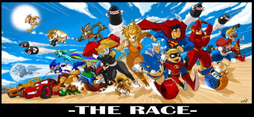 laviarray:  THE RACE FOR WHO’S FASTEST (Now on YouTube) by ShoNuff44