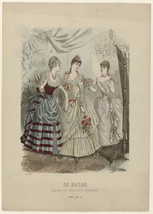 history-of-fashion:  1. De Bazar, 1886, porn pictures