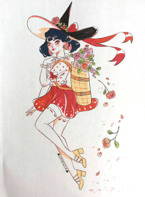 vickisigh: Last week of Inktober 2017! Thanks so much for joining me on this journey and for all your support! <3   Twitter | Instagram | Patreon | Store    