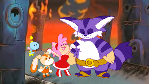 popfizzles:pictured: team rose ending of sonic heroes