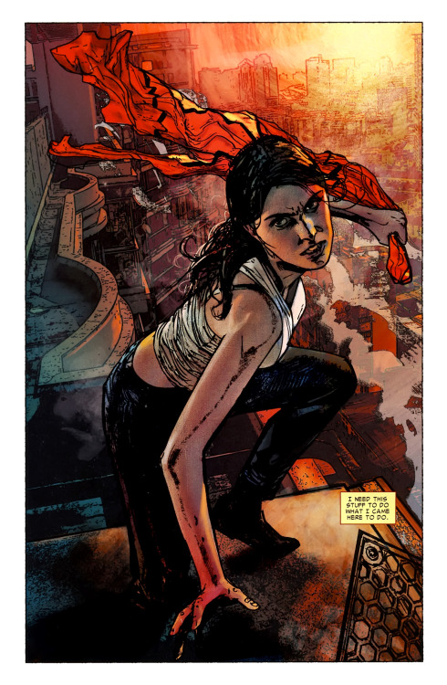 brianmichaelbendis: Jessica Drew by Alex Maleev