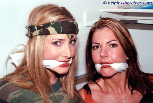 bondagehedgehog:  Hannah Thurman and Trish Van Arsdale