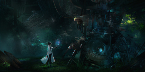 rebirth of a machineexperimental study inspired by various artists and pieces and trying to work thr