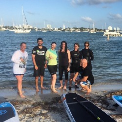 Congrats and welcome new Core coaches. #mypaddlefit #paddlefit #core #coaches (at Miami, Florida)