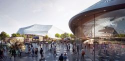 theverge:  &ldquo;Google Glass&rdquo; takes on a whole new meaning with the rendering for Google’s futuristic new headquarters.