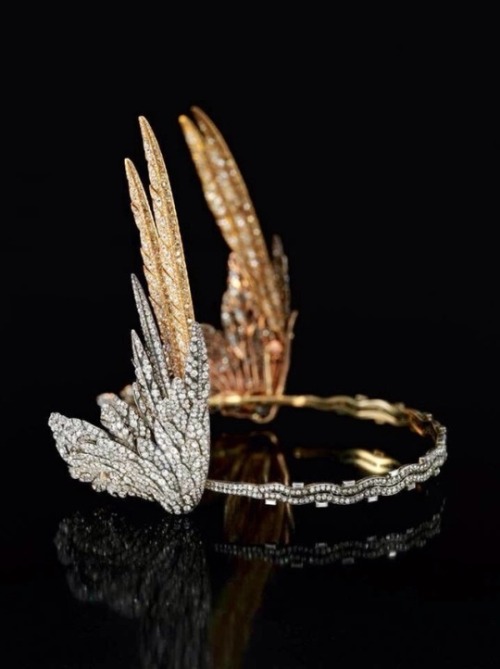 Valkyrie tiara by Cartier for Mary Crewe-Milnes, Duchess of Roxburghe, 1935Inspired by the winged he