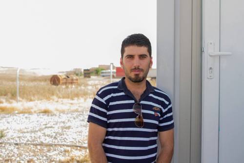 This is Riven.  He&rsquo;s a young Christian engineering graduate. He lives in Alqosh, a sm