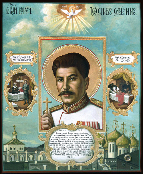 speciesbarocus:St. Martyr Joseph Stalin. 