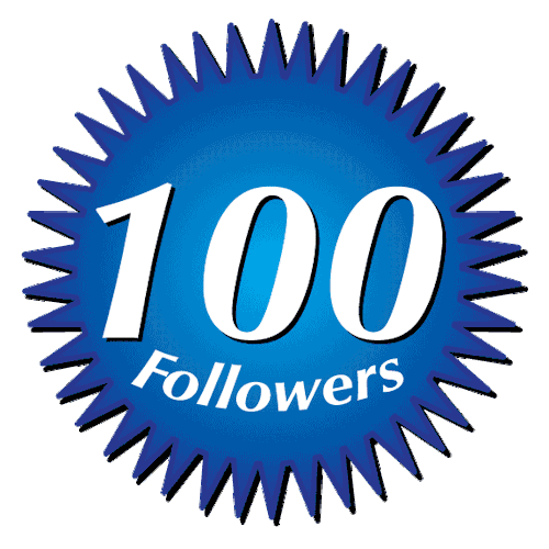 WOOT! 100 FOLLOWERS!!! THANK YOU!I Do Occasionally Wonder What Everyone Is Here For ...