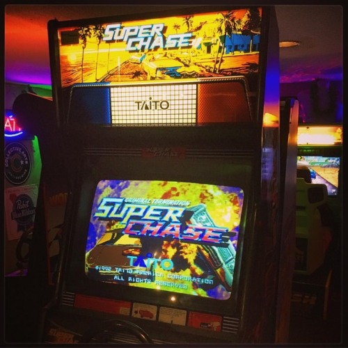 New game ALERT!!! (2) Check out SUPER CHASE - another sweet title from #taito brought to you by our 