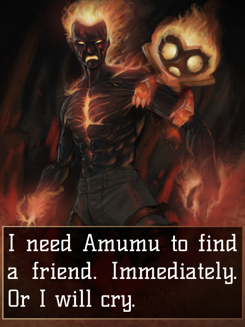 leagueoflegends-confessions: I need Amumu to find a friend. Immediately. Or I will cry. Artwork by A